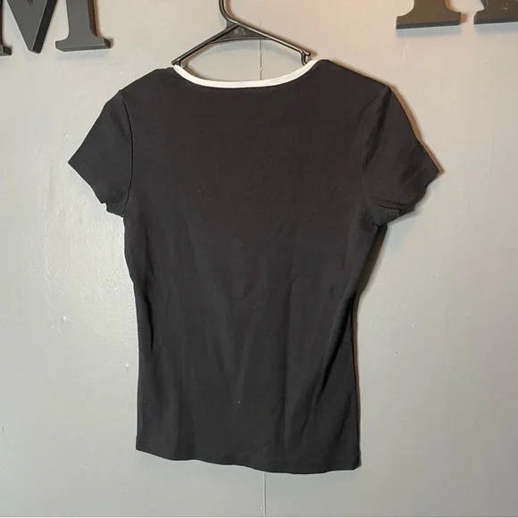Tommy Hilfiger Women's Black T-Shirt size small - Picture 5 of 5